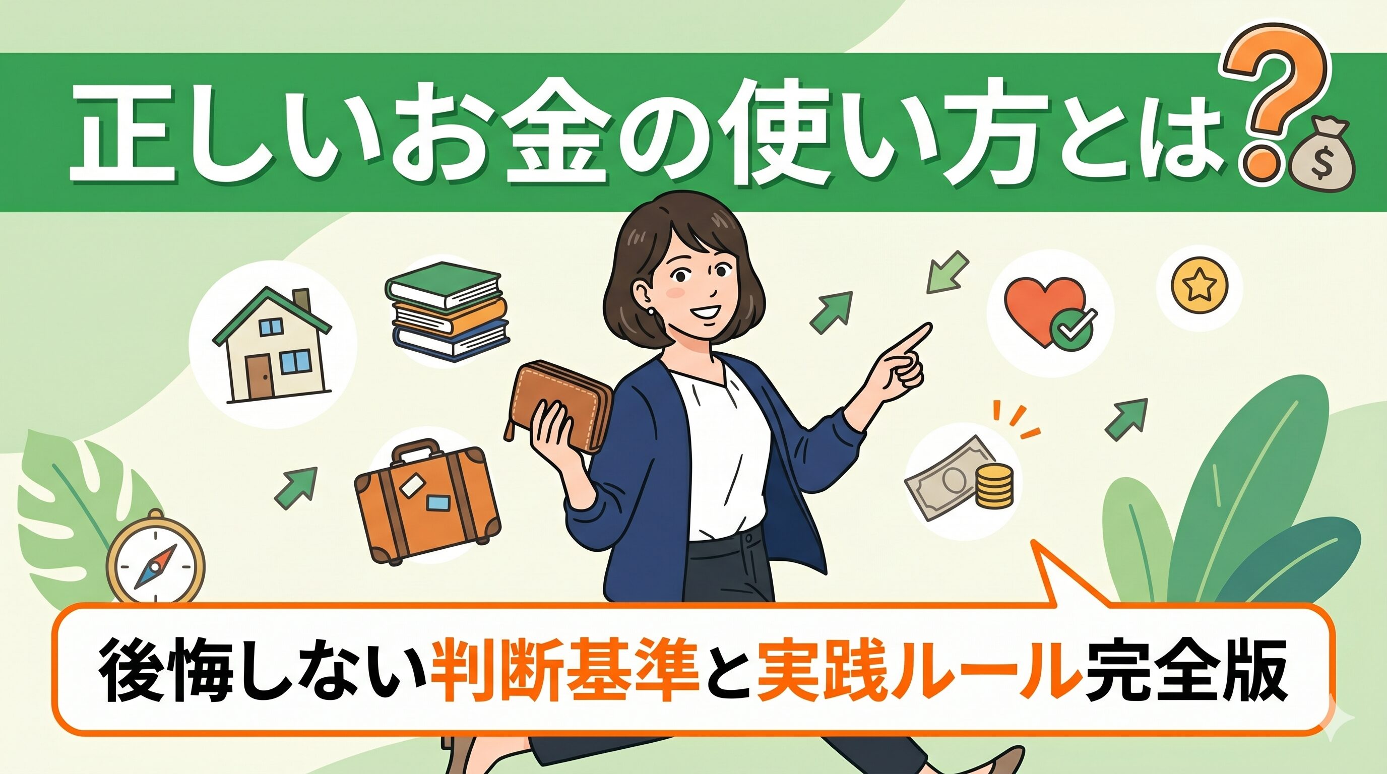 正しいお金の使い方とは?後悔しない判断基準と実践ルール完全版