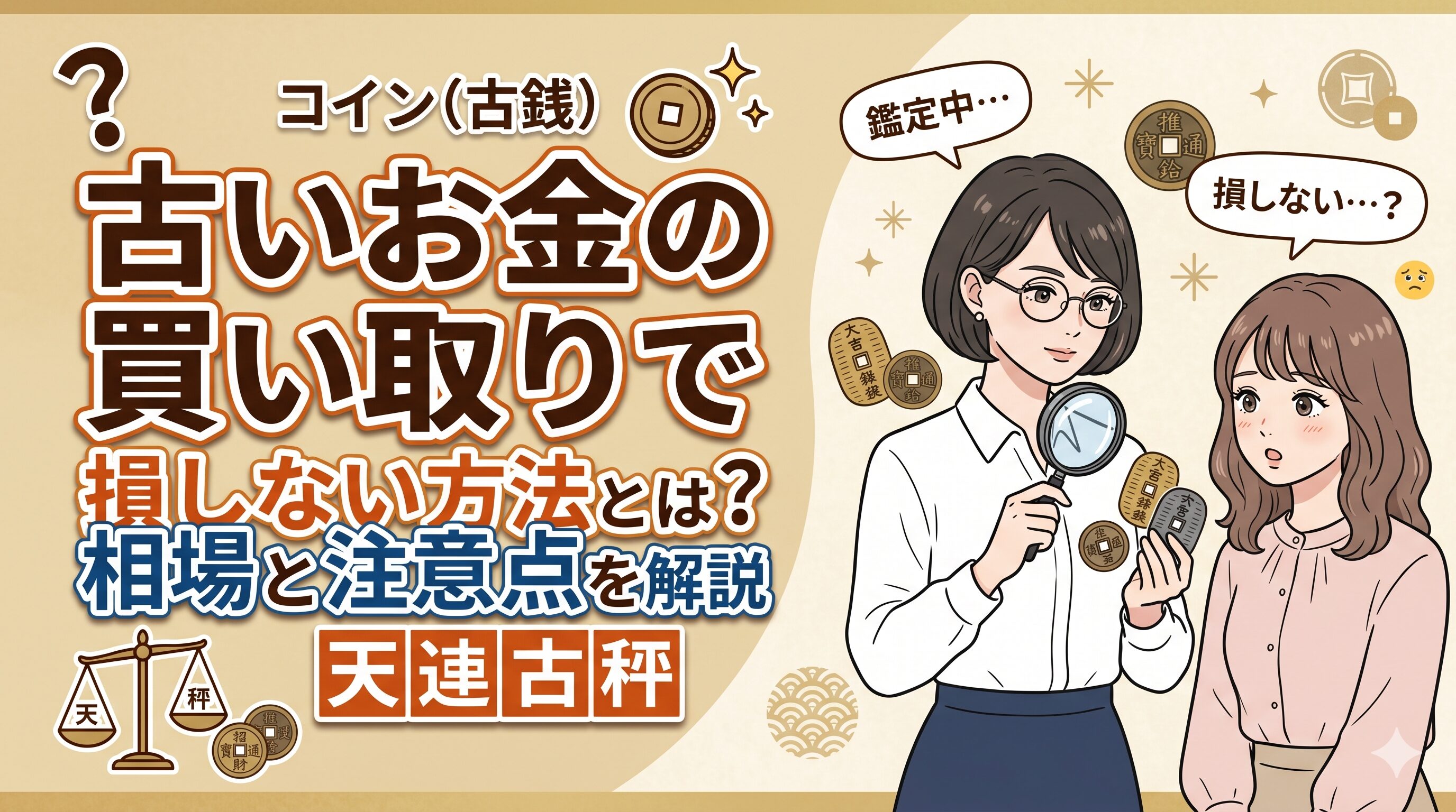 古いお金の買い取りで損しない方法とは？相場と注意点を解説